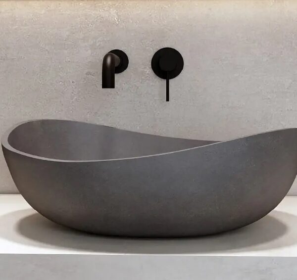 прекрасен финиш на сив мат мијалник